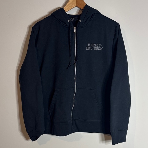 Harley-Davidson Tops - Harley Davidson Full Zip Hoodie Motorcycle XL